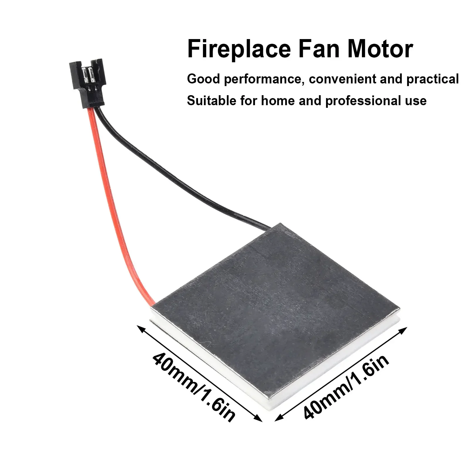 2Pcs Fireplace Fan Generator Sheet Electric Power Generator Fireplace Fan Motor Stove Oven Thermoelectric Accessories