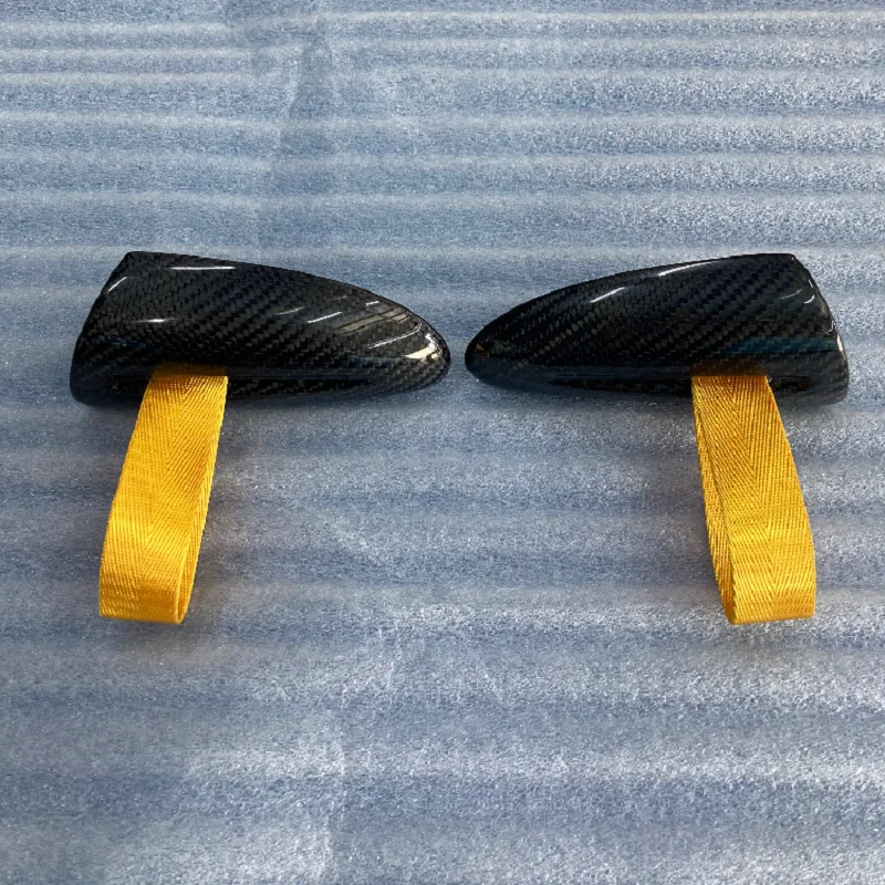 カーボンファイバードアノブ,車両用,3 rs,グラスファイバードア