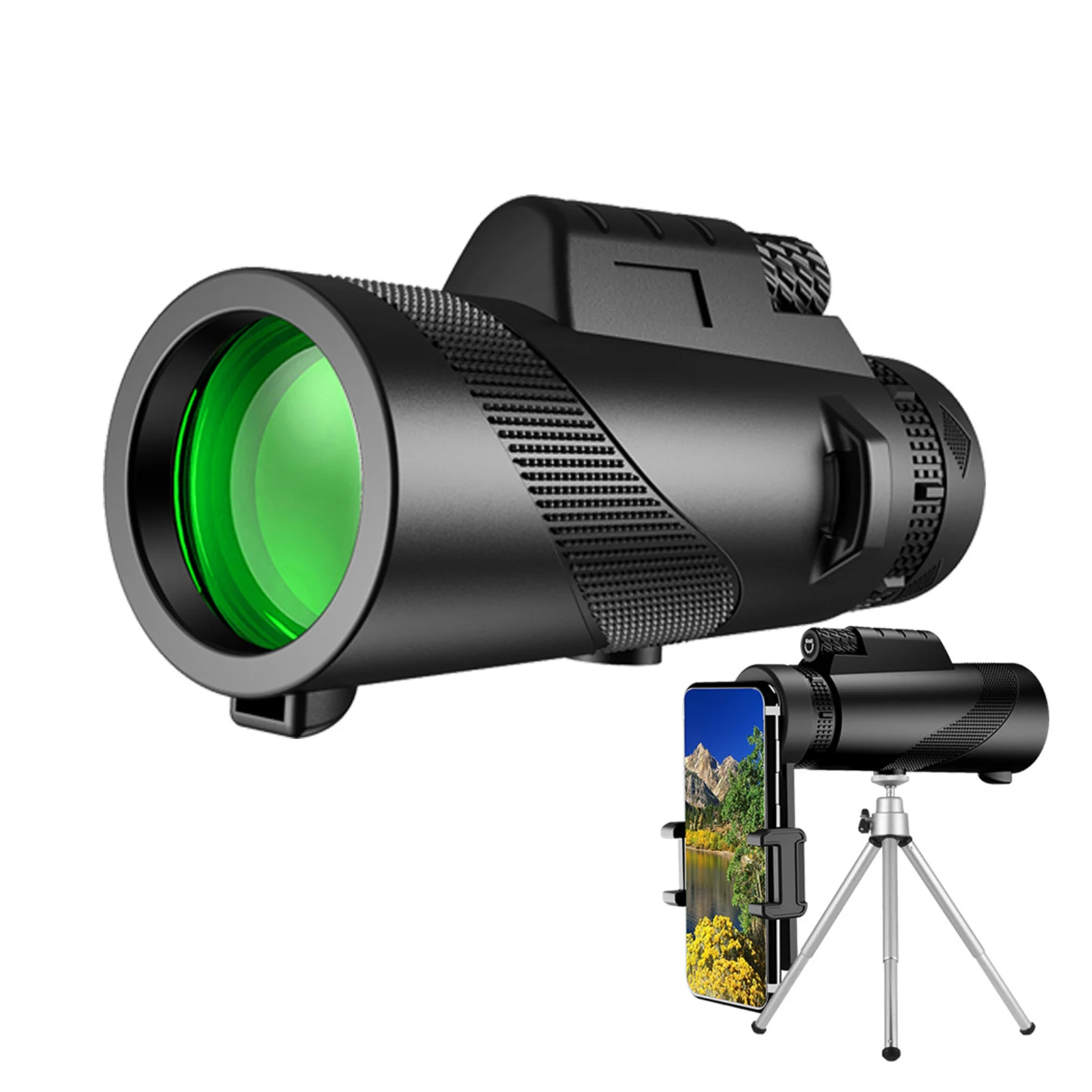 50X60 Full HD Monocular Telescope Phone Camera Zoom Starscope Birds Watching 