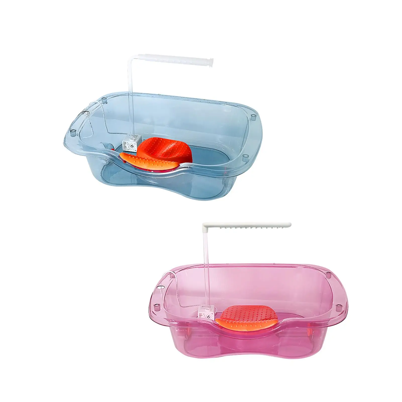 

Раковина для шампуня для прикроватного столика прочная для пожилых людей с ограниченными возможностями миска для шампуня портативная поднос для мытья раковины домашняя салонная кровать