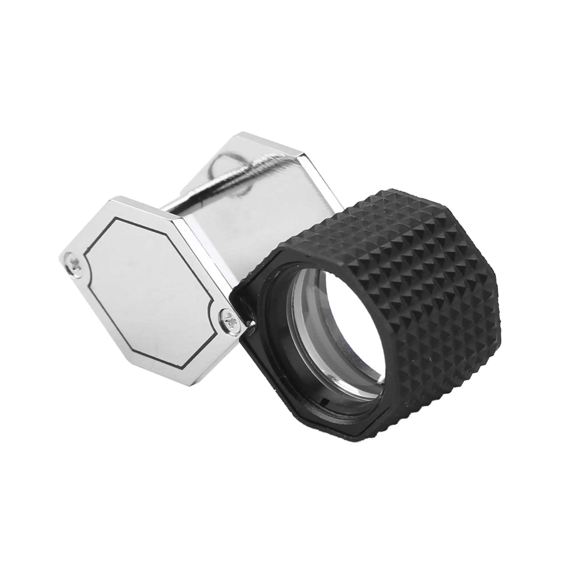 10X Eye Loupe Triplet (21mm) With Rubber Grip