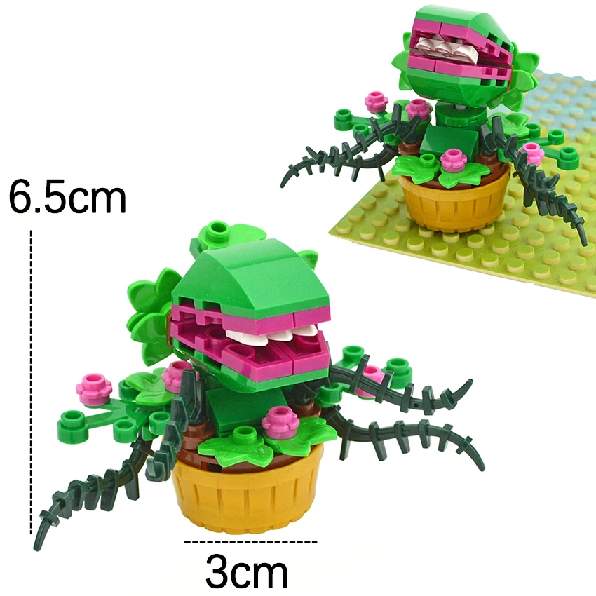 City Friend Creative Building Blocks Set - Plant and Tree Accessories