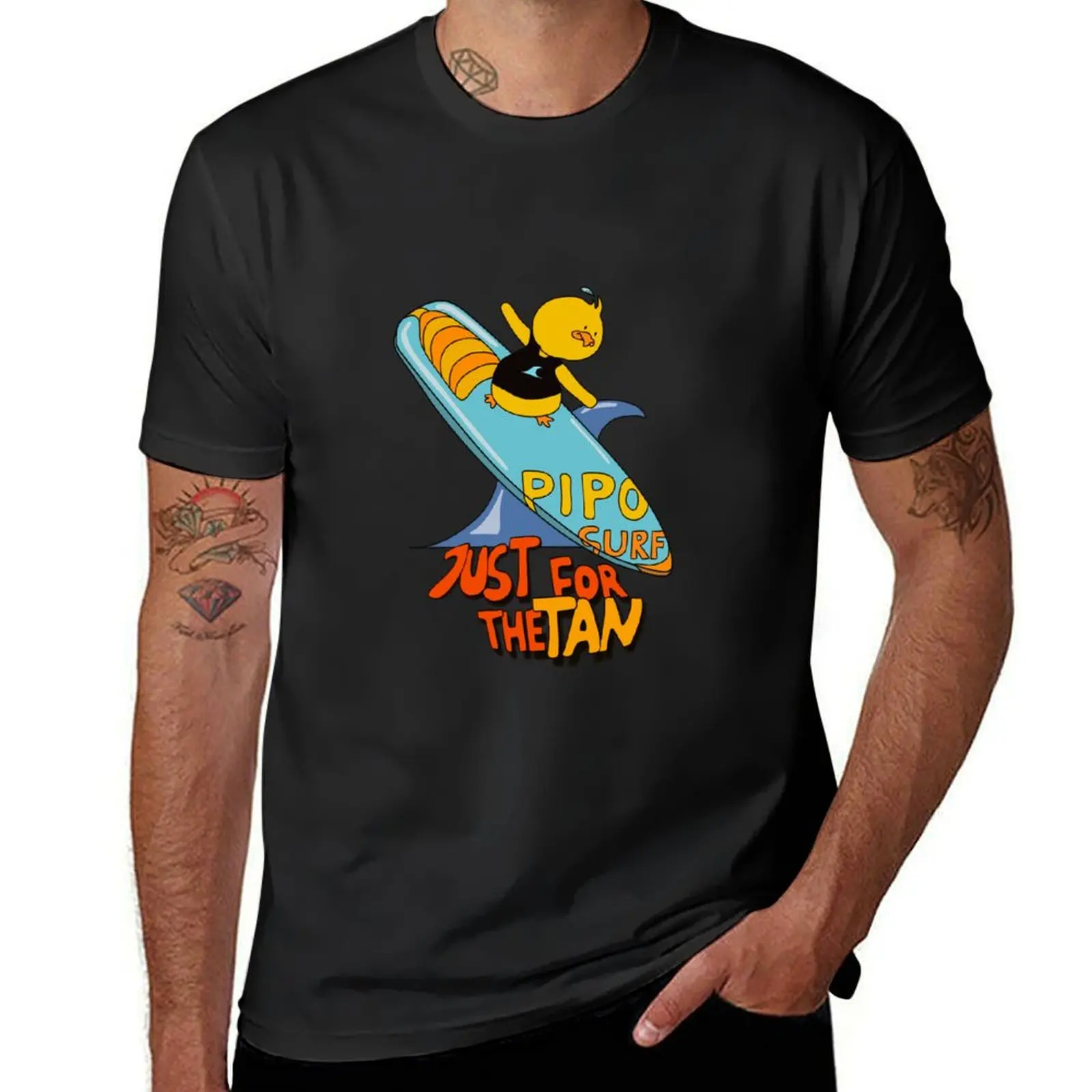 

Surf just for the tan T-Shirt cute clothes cute tops slim fit t shirts for men