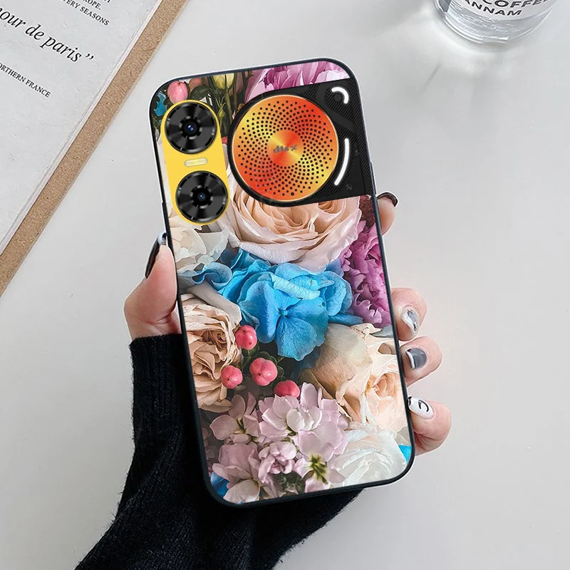 Fashionable Soft Silicone Back Case - Cute Design