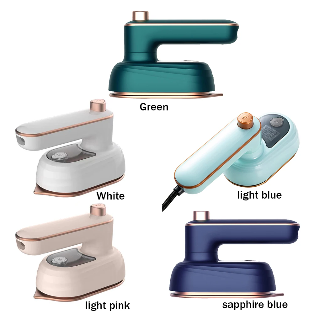 Ferro Da Stiro A Vapore Portatile Euakee 1000W | Mini Ferro Pieghevole 90° | Riscaldamento 20s | Per Viaggi E Casa - Foto 13