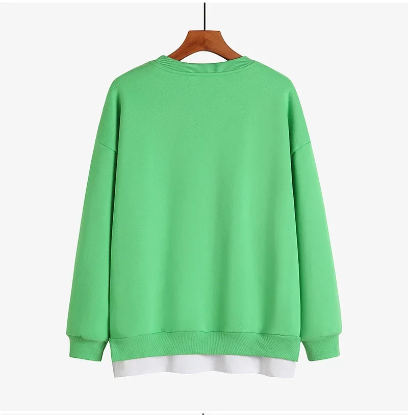 

Women Fashion Hooded Pretty Hoodeds O-Neck Long Sleeve Women Hoodie Kawaii Shirt gray22