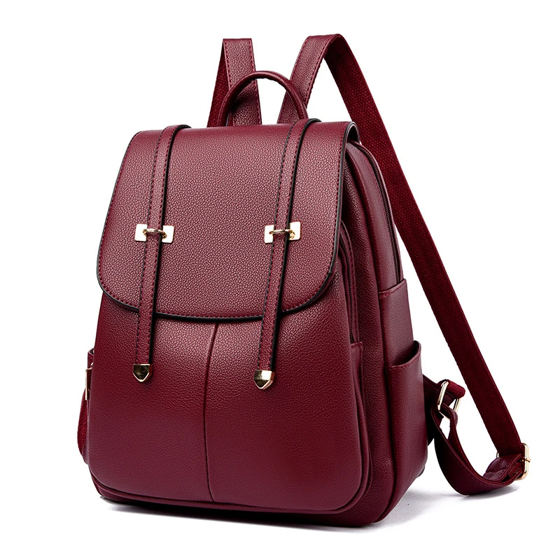 Рисунок 3 - Модные женские рюкзаки из мягкой кожи