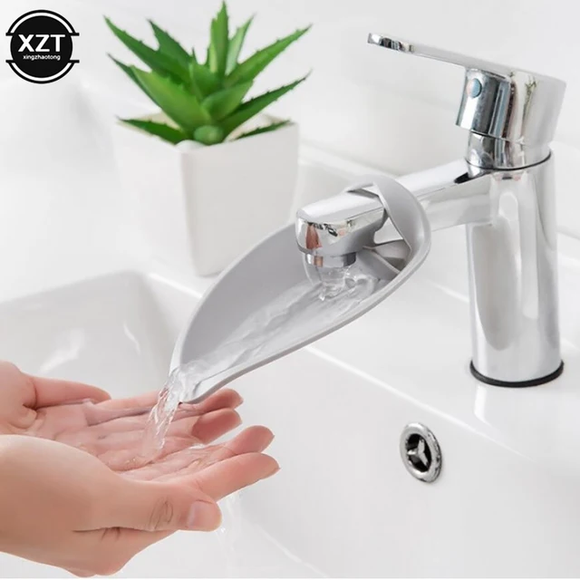 Promote hand hygiene among children with Practical Silicone Faucet Extenders