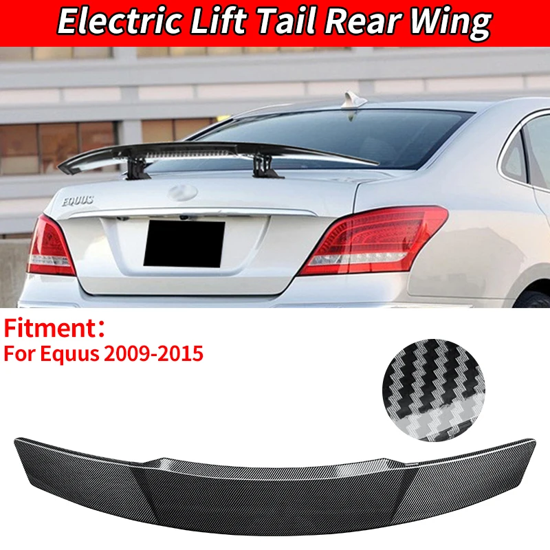 

For Hyundai Equus 2009-2015 High Quality Car Exterior Accessories Rear Spoiler Wing Trunk Tail Remote Control Lift Modification