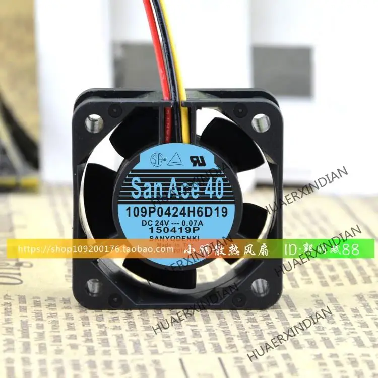 

New 109P0424H6D19 4020 24V 0.07A Cooling Fan Assembly Kit
