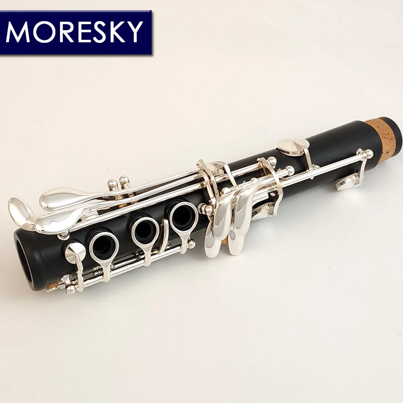 MORESKY-Clarinet C Keys, Ebony Klarnet, Silver Plated, MC68