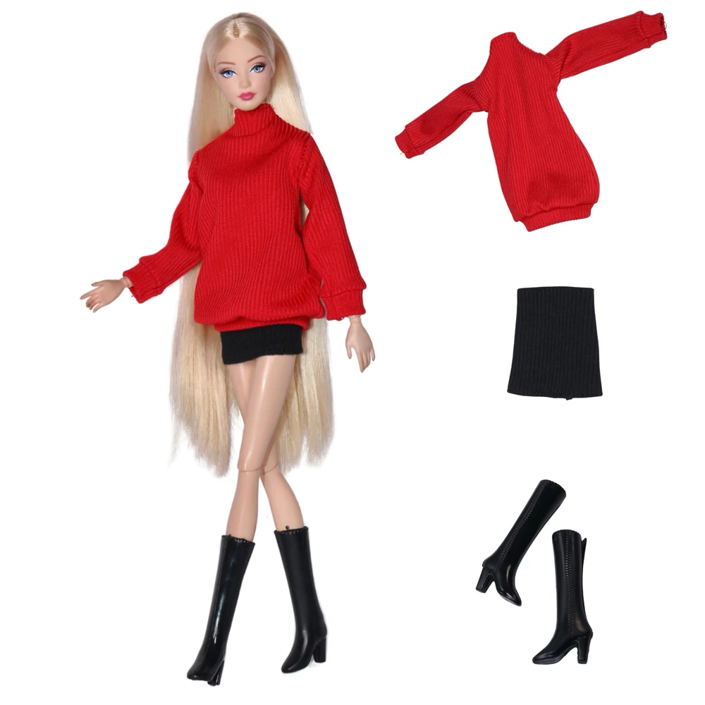 Fashion Doll Dress & Shoes Set for 30cm (11.5 Inch) Dolls 5