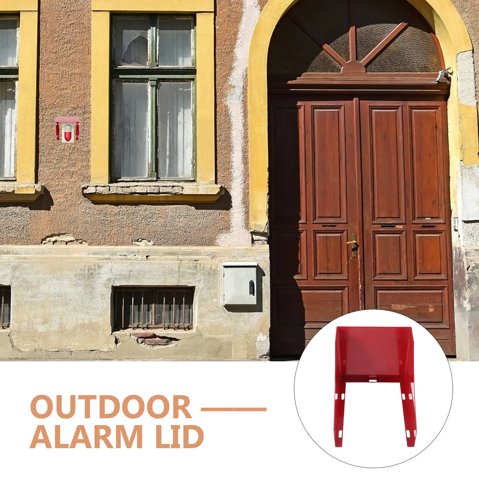 Fire Button Rain Cover Power Kit Seat Plug Outdoor Stop Protector Emergency Box