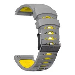 High-Quality 22mm Silicone Sport Strap for Smart Watches - Durable & Stylish Watchband Accessories (E)