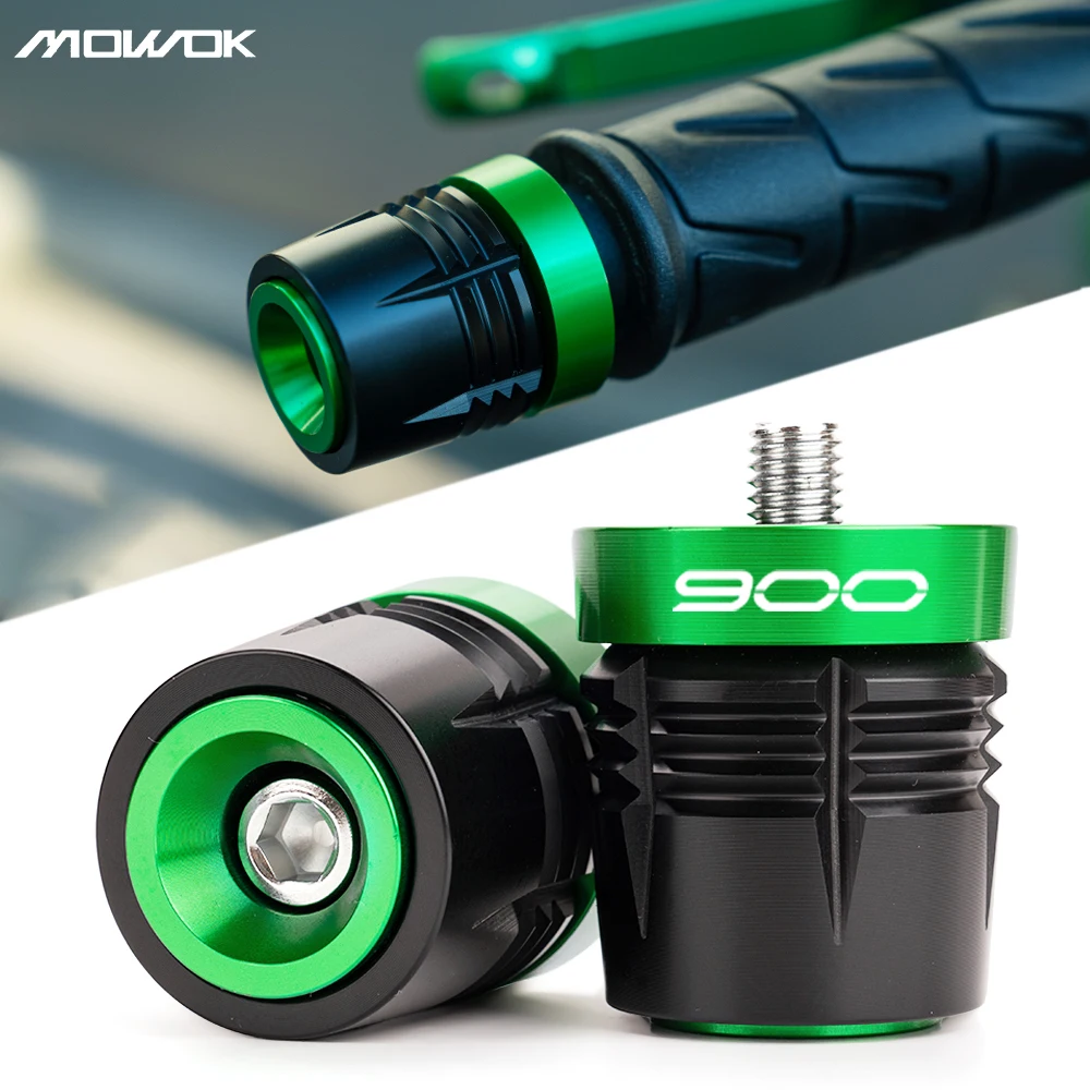 Motorcycle Handlebar Grips Ends Plugs Caps Sliders For Kawasaki Z900 Z650 Z750 Z400 Z800 Ninja 400 650 Z 900 RS SE