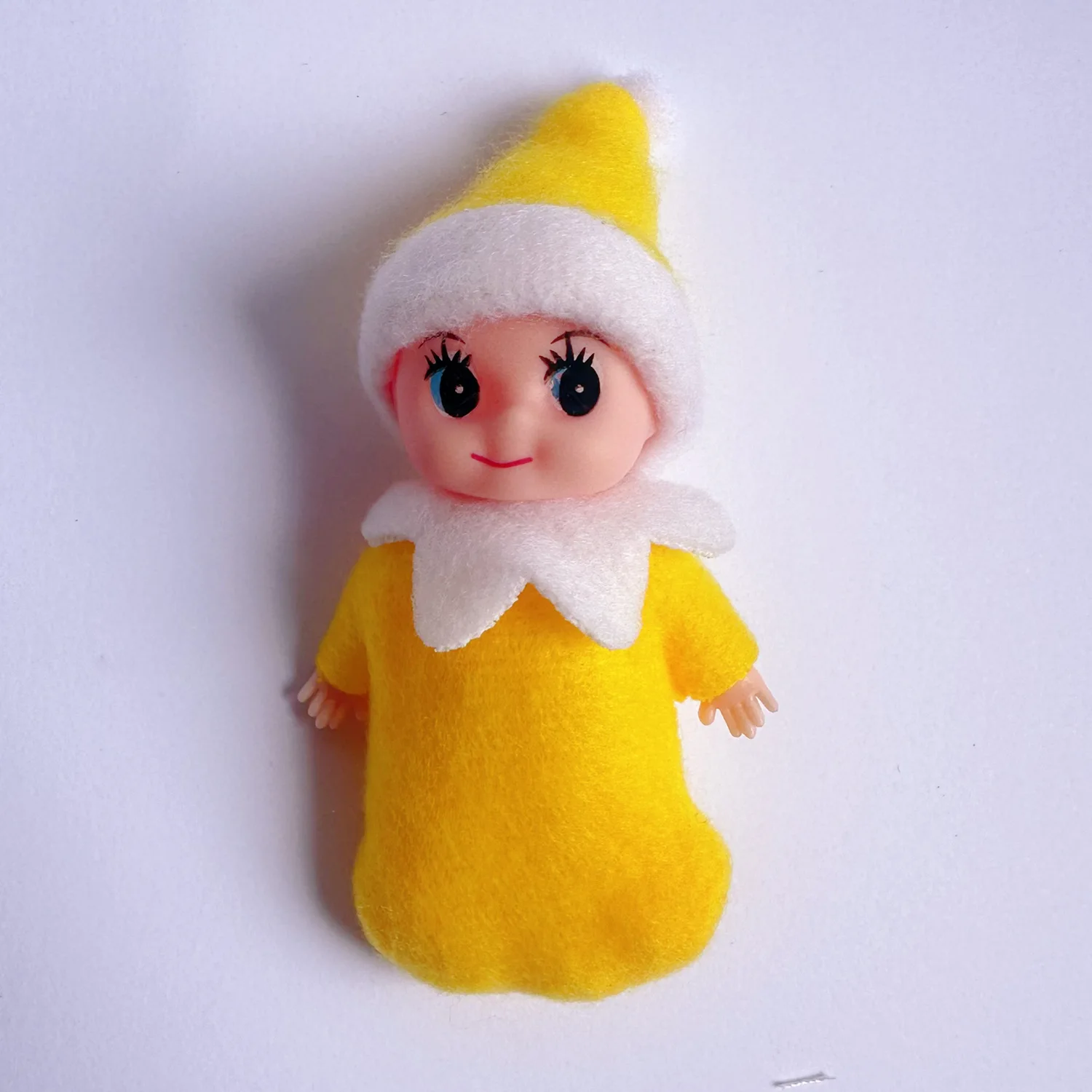 2023 nuovo Design della bambola di peluche di natale carino elfo per la ragazza