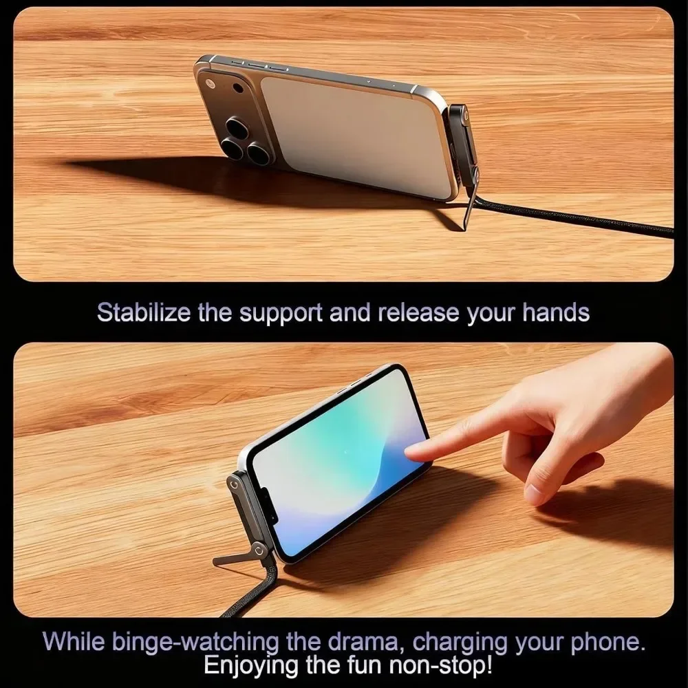 All-in-One 240W Charging Cable with Stand – USB-C to USB-C & USB-A Fast Charger for iPhone & Android 17 S2bafabcb2eb94cf596520e044e33a9cfb