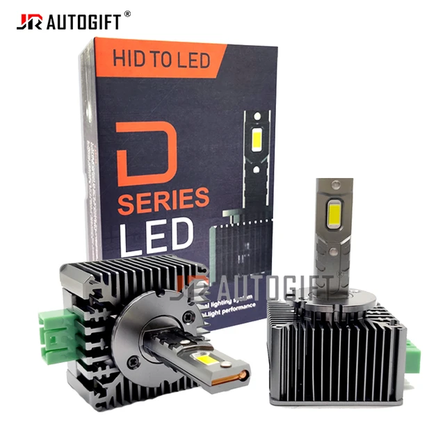 D5S LED Headlight Bulbs Kit LED CSP Chips 90W 6000K Repalce HID