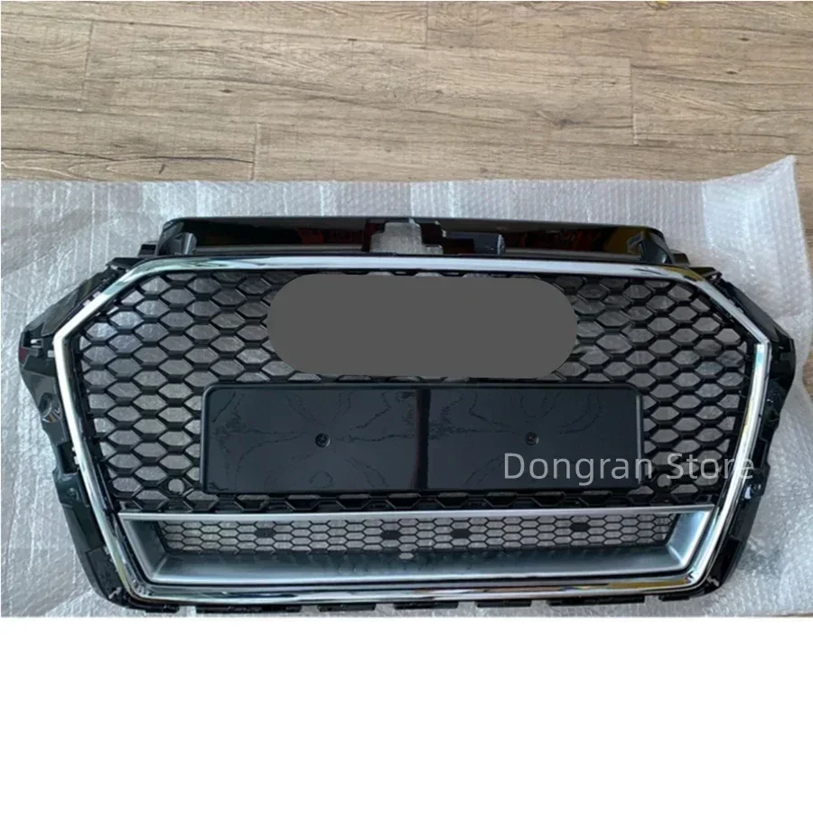 

Car Front Bumper Grille Grill for Audi RS3 for A3/S3 8V 2017 2018 2019（Refit for RS3 Style）Car Accessories tools