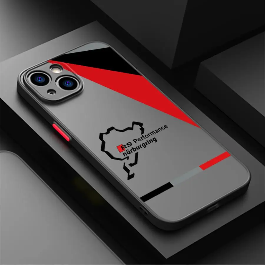 Sports Au-RS Power DI Matte Black Edge Phone Case
