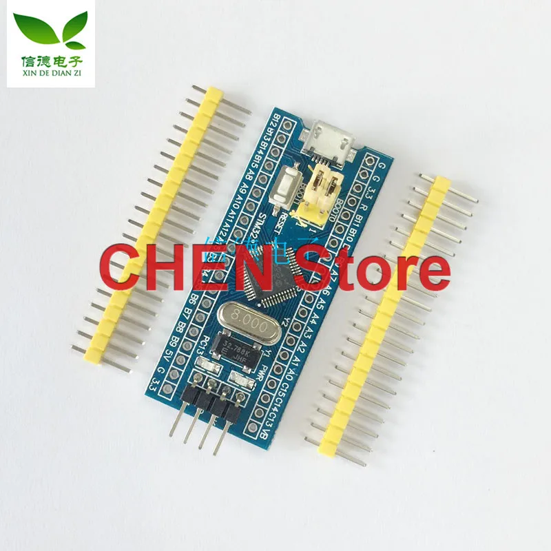 1개 STM32F103C8T6 코어 보드 STM32 단일칩 내장형 MCU 64K (블루필) 개발 보드 32F103C8T6 ARM 코어 보드