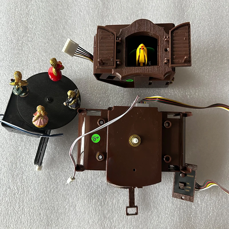 Cuckoo Clock Movement Mechanism Silent Wall Clocks Machinery Bird