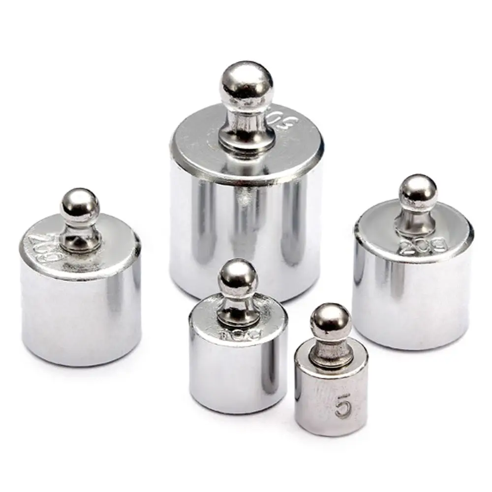 Precision Calibration Weight Digital Scale Set Kit with Tweezers For Weight Scale Tools Include 50g 20g 10g 5g 5pcs