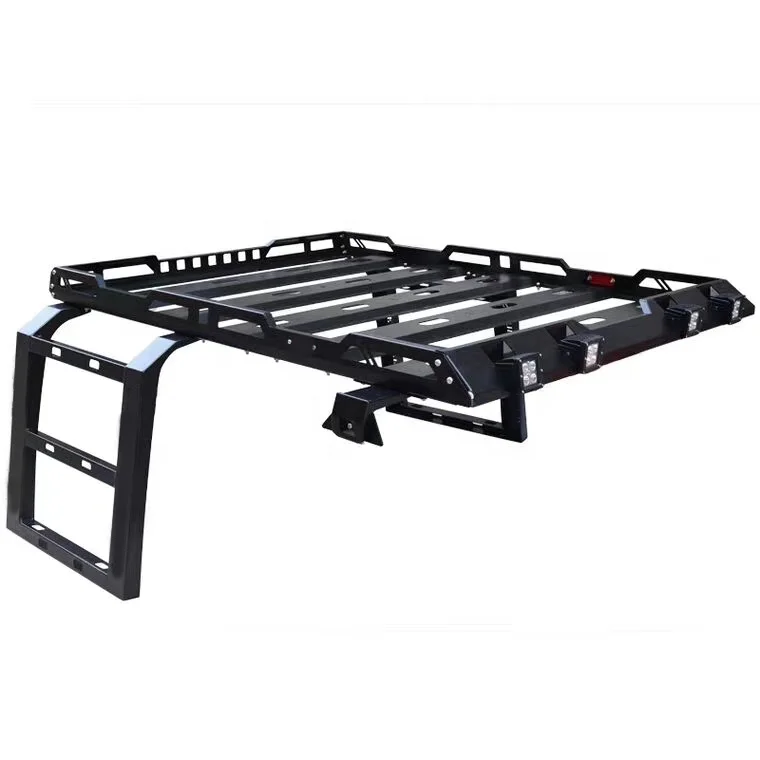 

Luggage Racks Steel Roof Rack with Ladders without Lights for Jeep Wrangler JK 2007-2017