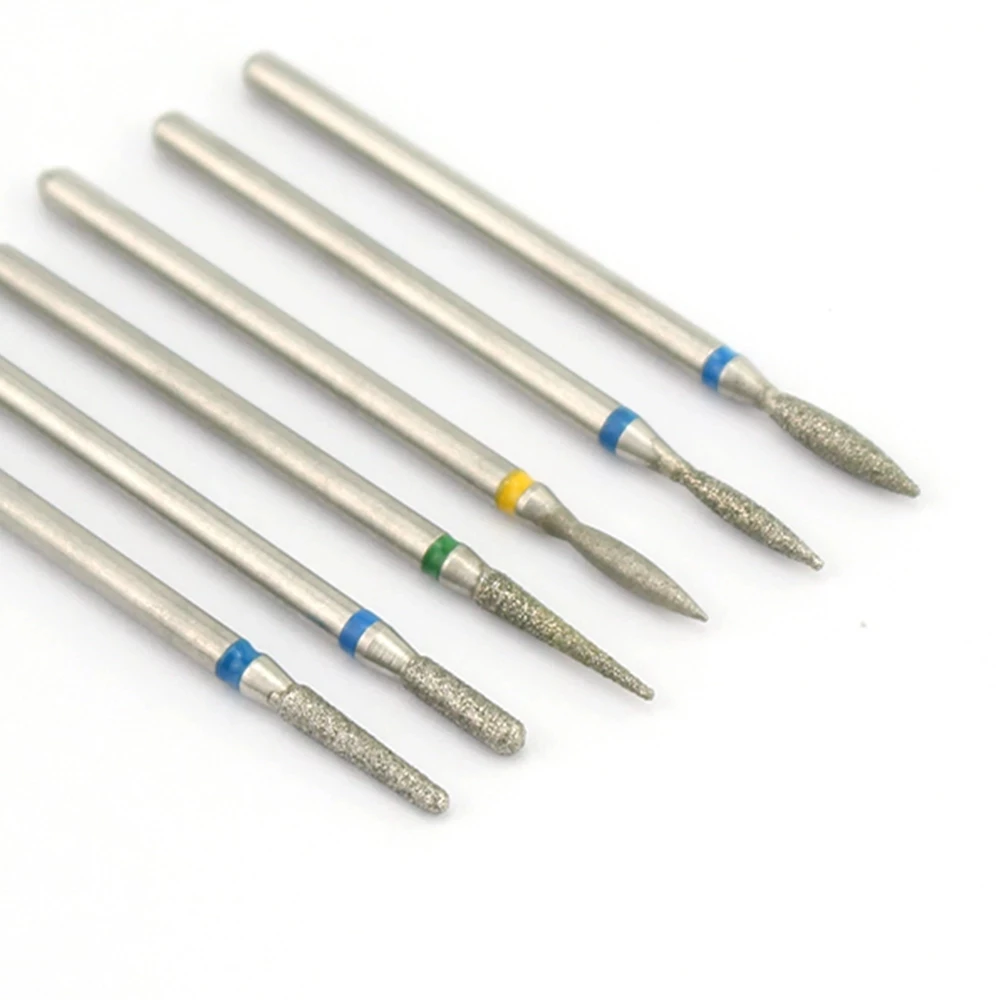 Manicure Tools Diamond Cutter Grinding Bit Milling Cutter Cuticle Nail Grinding Machine Accessories