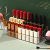 24 Grids Clear Acrylic Lipstick Box Makeup Organizer Storage Box Make Up Brush Organizer Display Holder Cosmetic Organizer Box 5