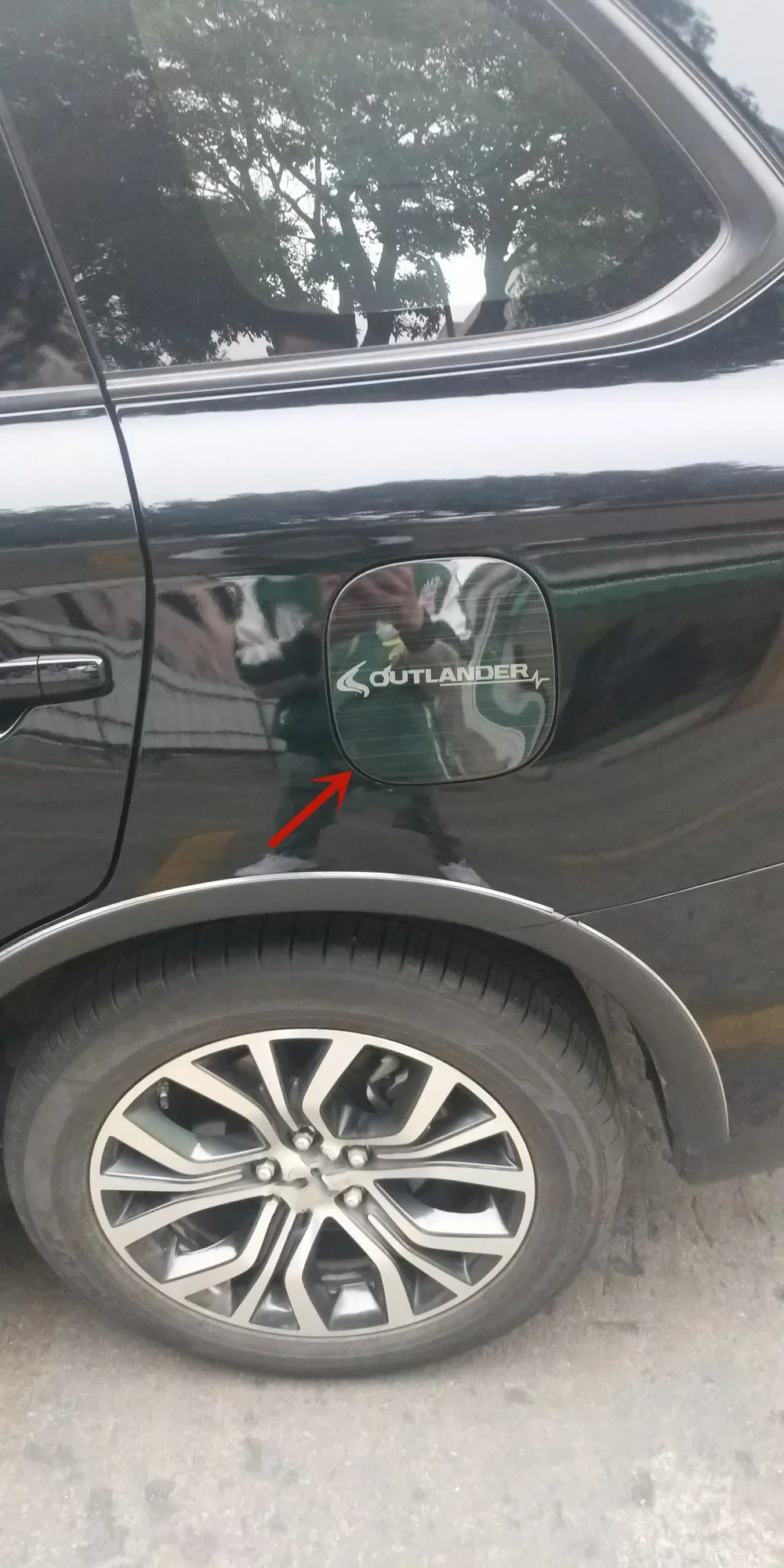 

Высококачественная накладка на топливный бак из нержавеющей стали для Mitsubishi Outlander 2013-2019, декоративная накладка, защита от царапин, Стайлинг автомобиля