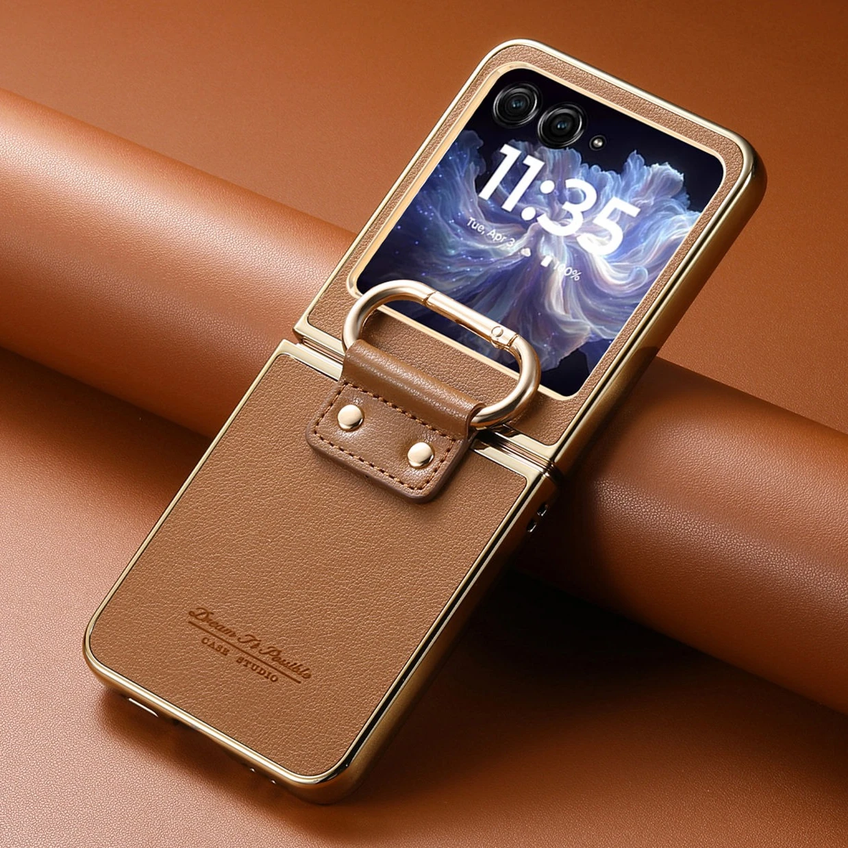 Luxury Anti-Scratch Leather Bag Case - Protective Cover