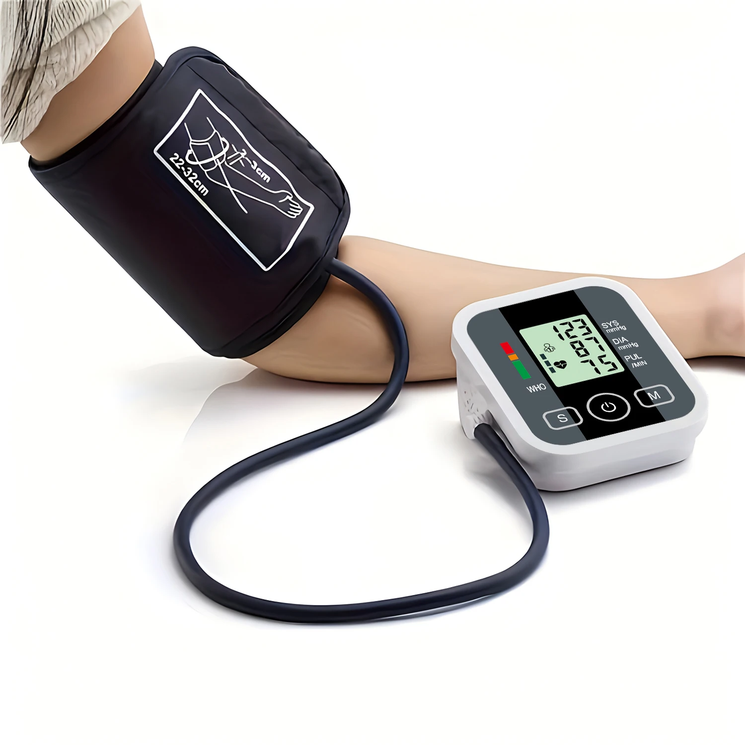 Blood Pressure Monitor Digital Tonometer Upper Arm Blood Pressure Meter Automatic BP Medical Sphygmomanometer Pulse