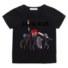 Hot Game Stick War Cartoon Graphic T-shirt Kids Baby Girls Cartoon Short Sleeve Clothes Boys Streetwear Soft Camisetas Tee-shirt 4