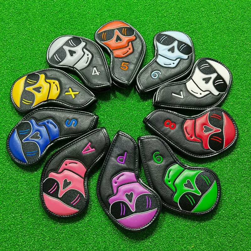 PU golf club putter head cover outdoor protective cover anti-scratch accessories