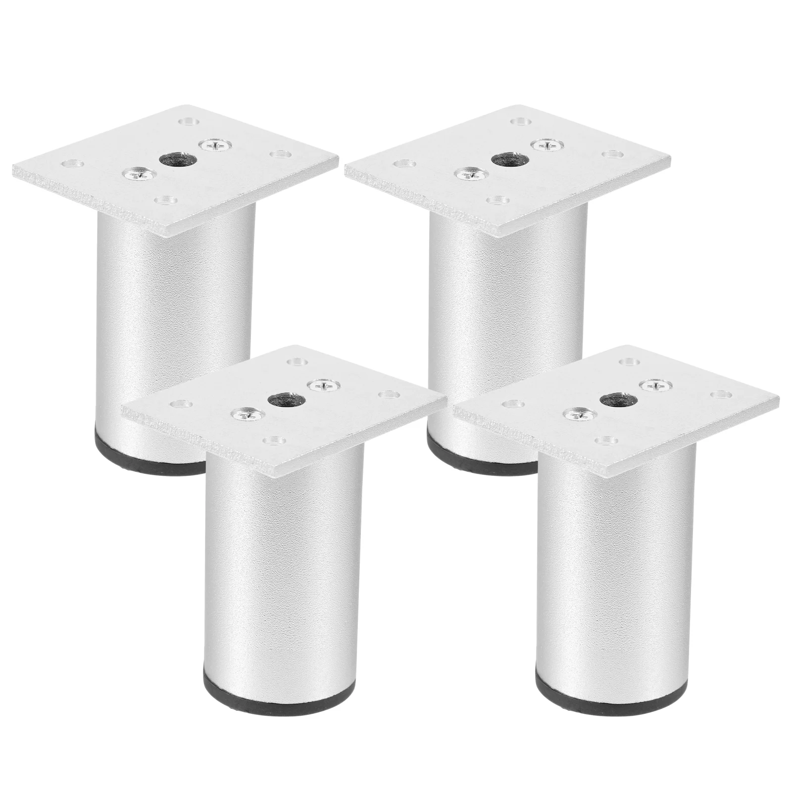 

4 Pcs Table Leg Metal Legs Dressers Replacement Sofa Furniture Adjustable Support for