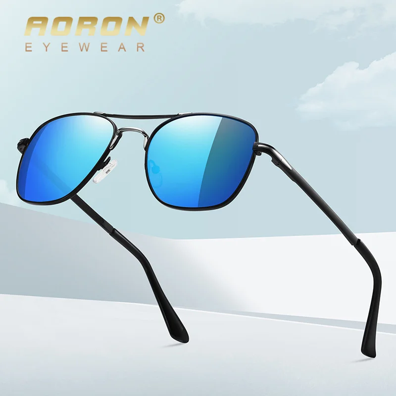 

2024 new Polarized Sunglasses men's fashion double beam metal sunglasses outdoor Cycling Sunglasses A705