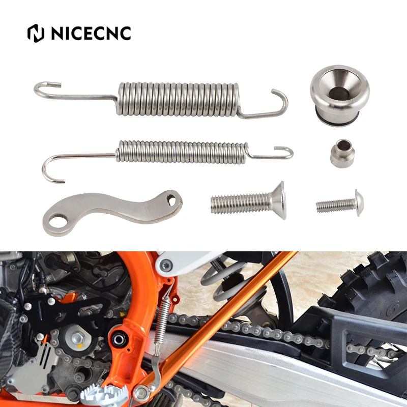 Per Ktm Tpi Exc 300 2017-2023 Kit Molle Cavalletto Laterale Exc-F 250 350 450 500 Xcw Xcw-F Tpi Sei Giorni 125-500 Xc Xcf 17-22