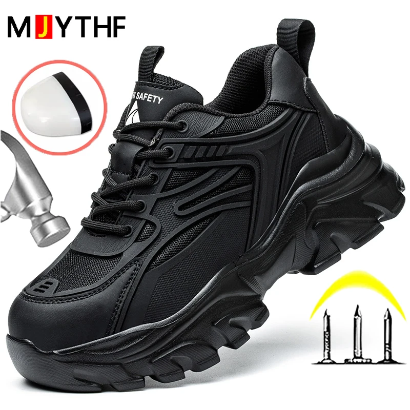 Scarpe Antinfortunistiche Da Donna Con Puntale In Acciaio – Leggere, Antiscivolo, Resistenti Alla Foratura – Taglia Comoda - 3