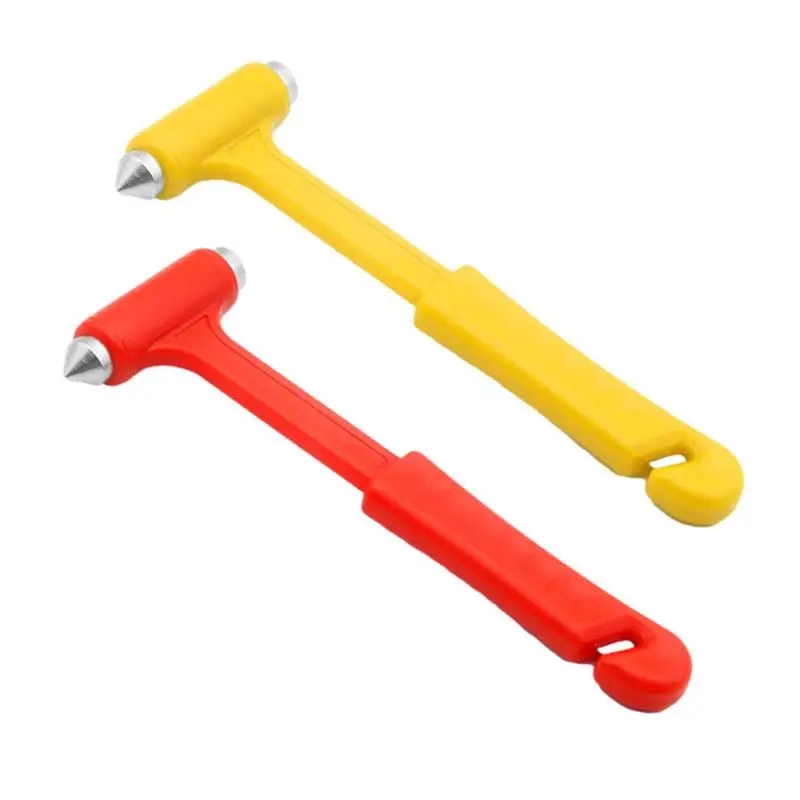 

2-in-1 Car Safety Hammer Portable Seatbelt Cutter Window Punch Tool Family Camping Hiking Rescue Accessory Vehicle Escape Tool