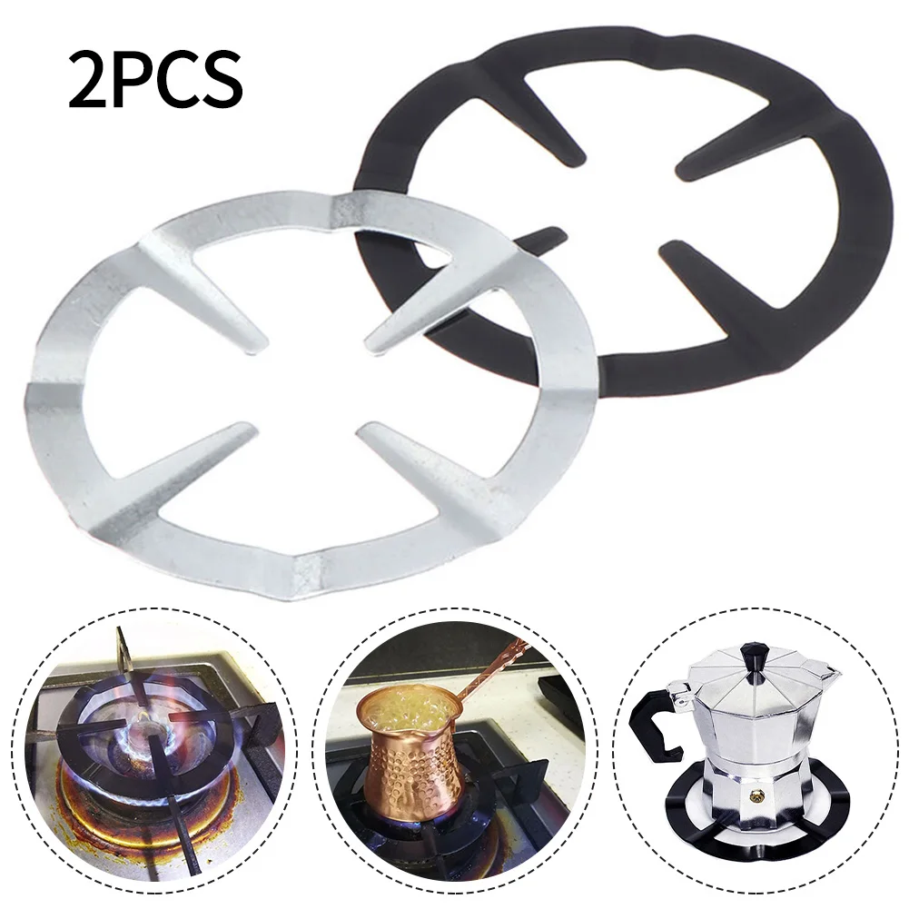 Gas Rack Coffee Stand Coffeeware Accessories Cooker Espresso Heat Diffuser Holder Moka Pot Stainless Steel 2pcs,espresso coffee maker,coffee maker,coffee pot,espresso maker,coffee kettle,pour over coffee maker,french press coffee press,coffee press,coffee maker accessory