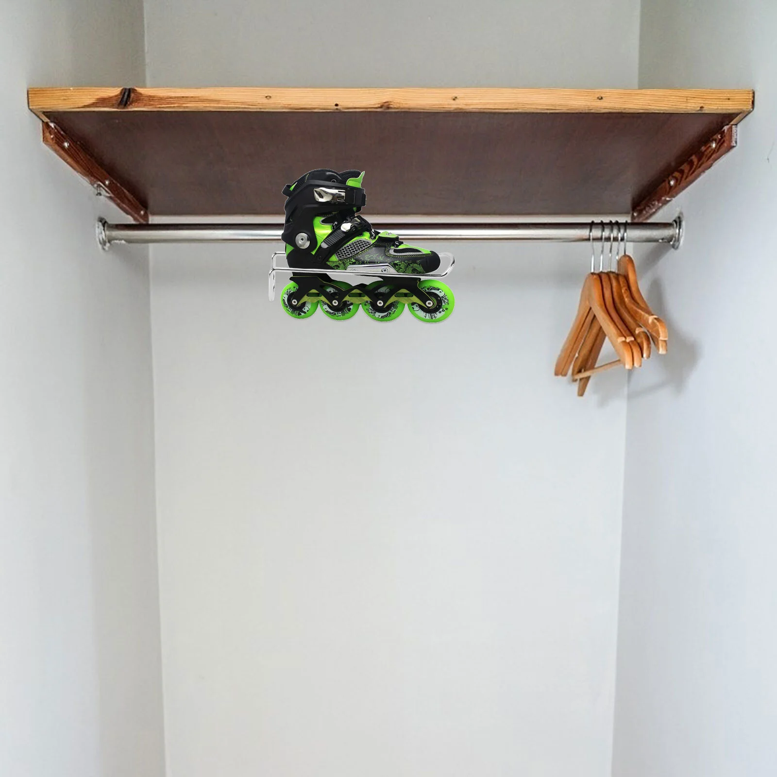 Inline Skates Display Stand 1PC Skates Storage Holder Roller Wall Mount Hanger Rack Storage Display Holder