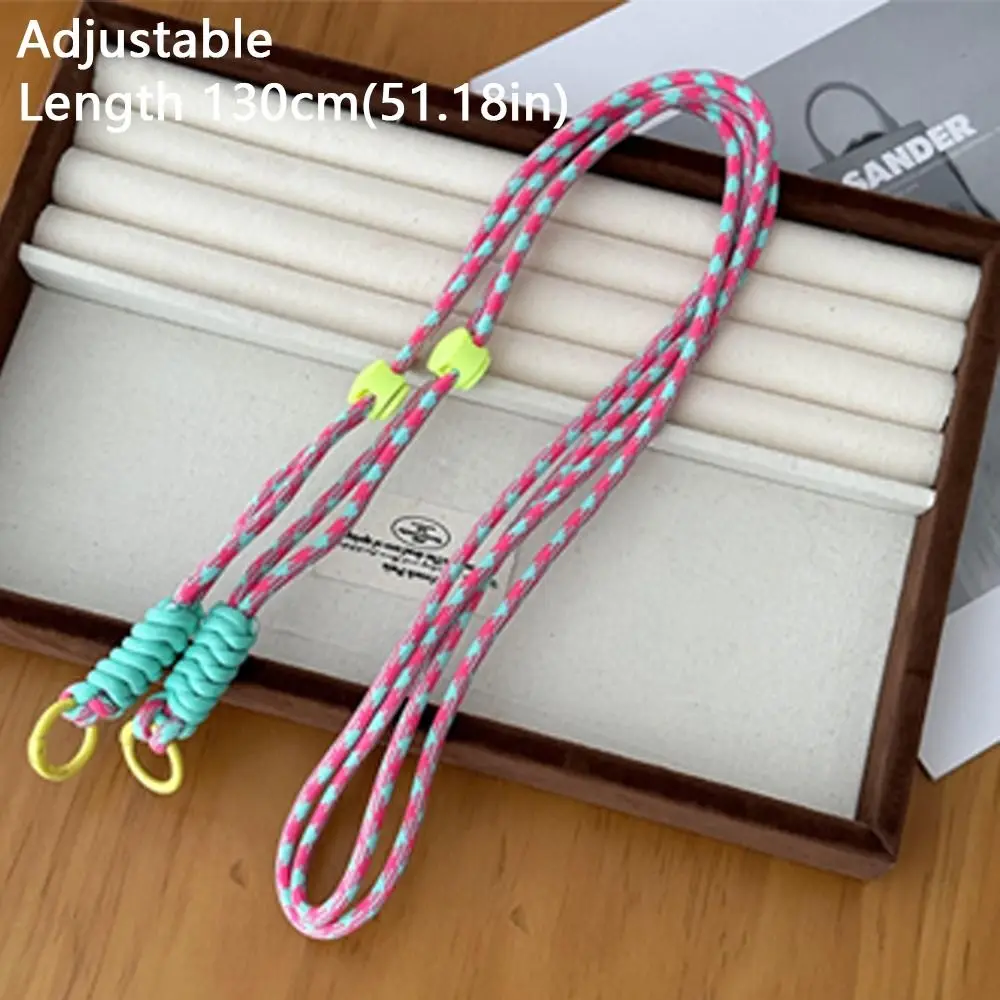 Casual Replacement Crossbody Bag Chain Strap Adjustable Detachable Phone Lanyard Stripe Phone Hanging Rope Bag Accessories