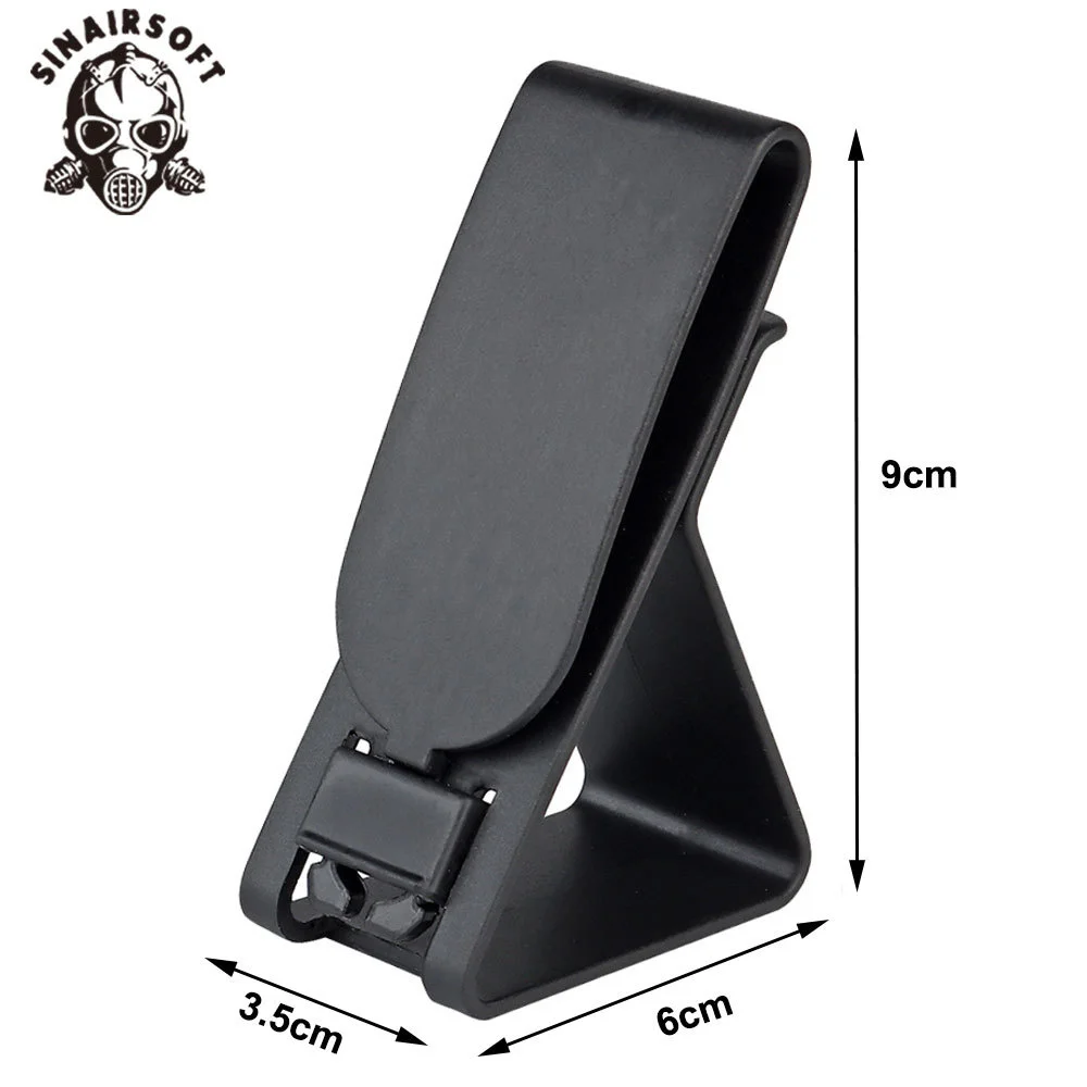 Tactical Headset Belt Holder Shooting Earphone Hanger Molle Waist For IPSC IDPA USPSA Walker Peltor Waist Belt Gear Accessories tactical headset
