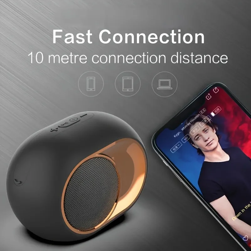 Portable Waterproof Bluetooth Wireless Stereo Speaker