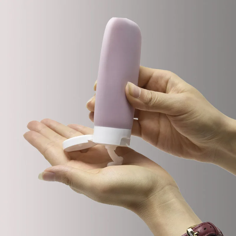 Morandi Tube Squeeze Bottle Portable Skin Care Products Dispensing Ottle Lotion Hand Cream Body Wash Travel Set Fill Empty 5