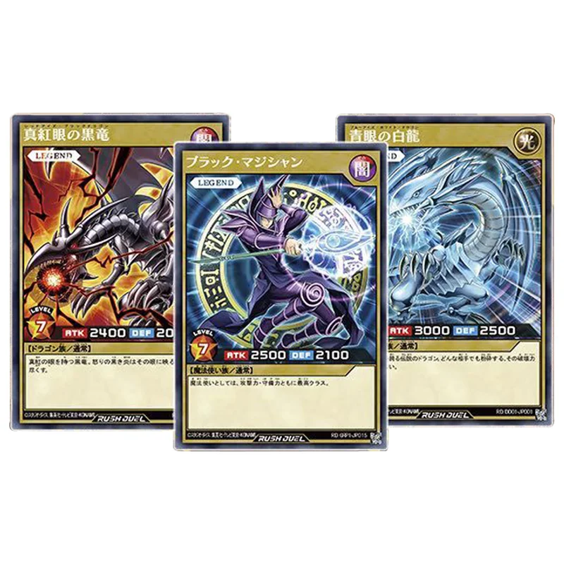 

3Pcs Anime Yu-Gi-Oh Rd Gold Speed Bag Dark Magician Diy Acg Collection Card Hot Silver Anime Peripheral Birthday Gift