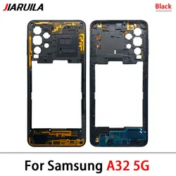 Middle Frame Holder Housing Replacement Repair Part (A32 5G Black)