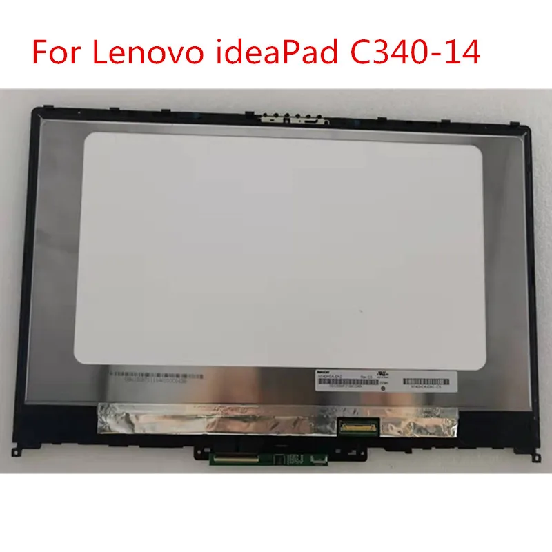 

14.0" LCD Touch Screen Digitizer Assembly For Lenovo ideaPad C340-14IWL 14API 14IML FLEX-14IWL 81N4 81N6 81TK 81SQ 81SS 81XG