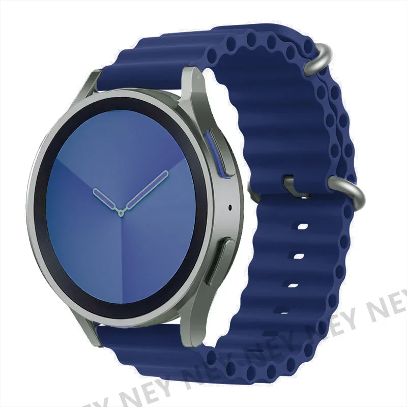 Ocean Silicone Watch Band - Premium 22mm/20mm Bracelet Strap